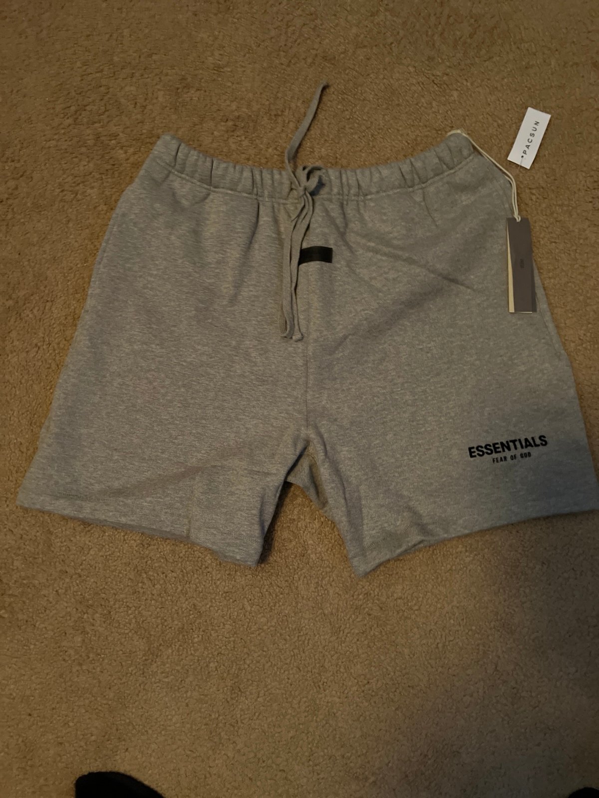 Essentials Fear Of God Shorts Size XL Dark Oatmeal