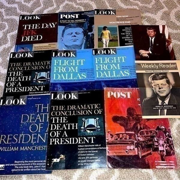 Look and Post magazine JFK collection