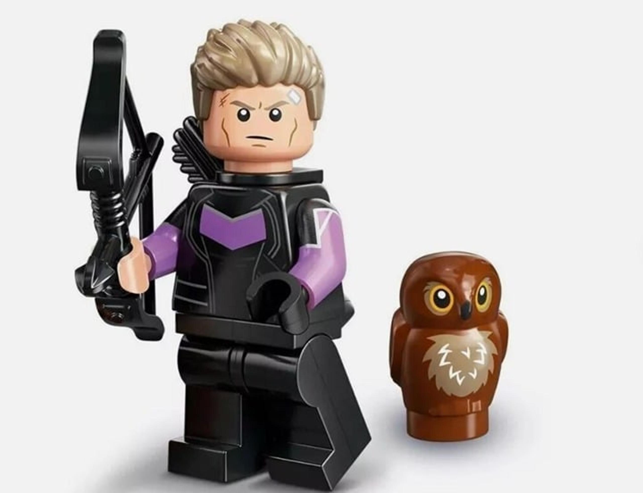 Lego Hawkeye Marvel Series 2 Minifigure (NEW, Opened Box)