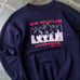 Vintage 1980s The Beatles Liverpool Sweatshirt Navy