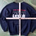 Vintage 1980s The Beatles Liverpool Sweatshirt Navy