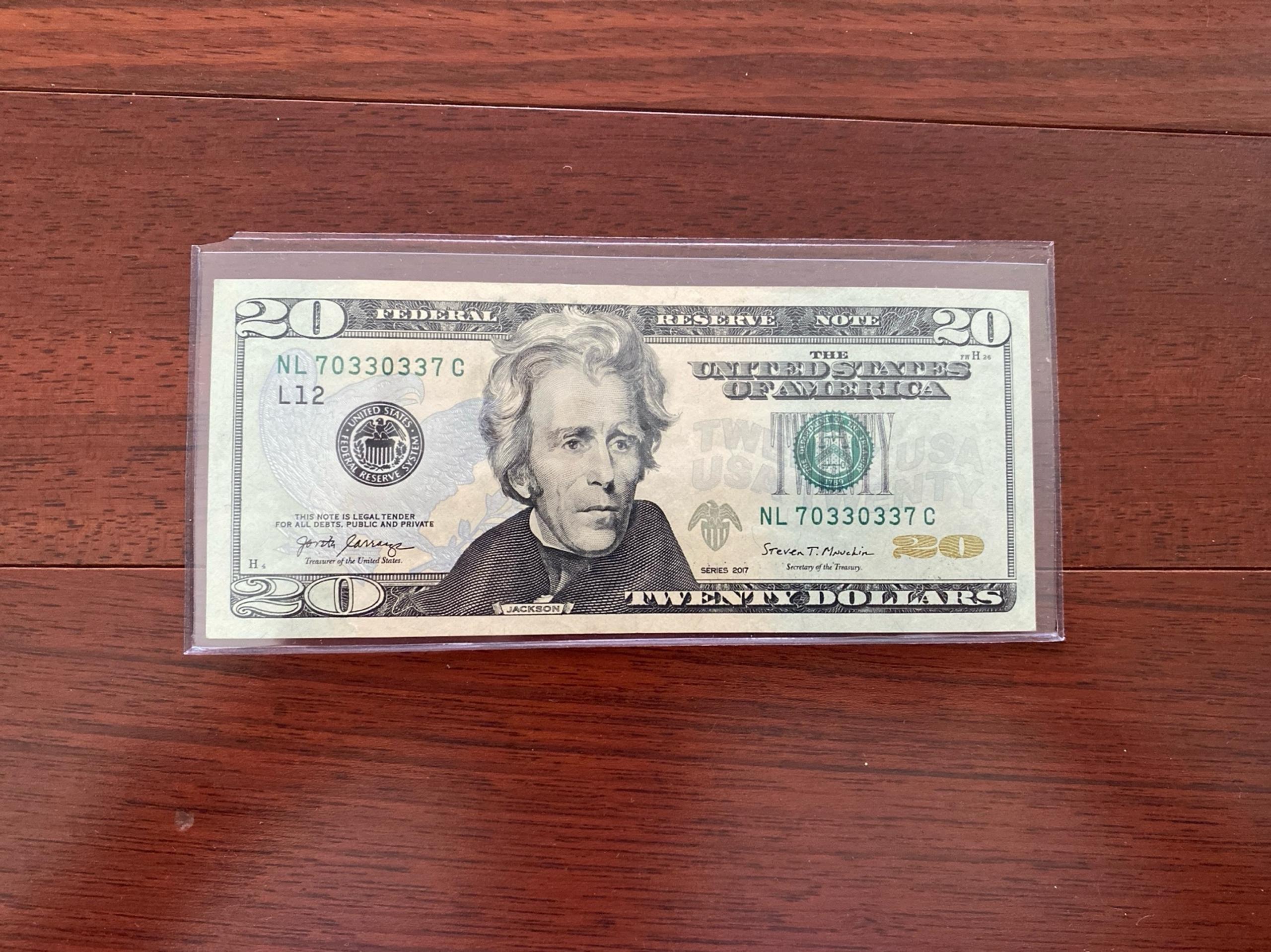 $20 Trinary note