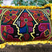 Embroidered handmade pillow cover molas boho rare