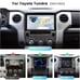 Roadanvi 10.2 Car Stereo for Toyota Tundra 2014-2021 Carplay 4G LTE 4G+64G ROM