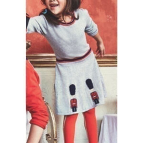 Mini Boden Roald Dahl Royal Guards Sweater Dress Sz 5-6