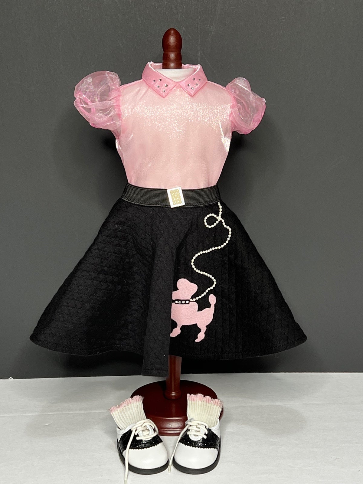 Retired Pleasant Company 50’s Sock Hopper Costume American Girl