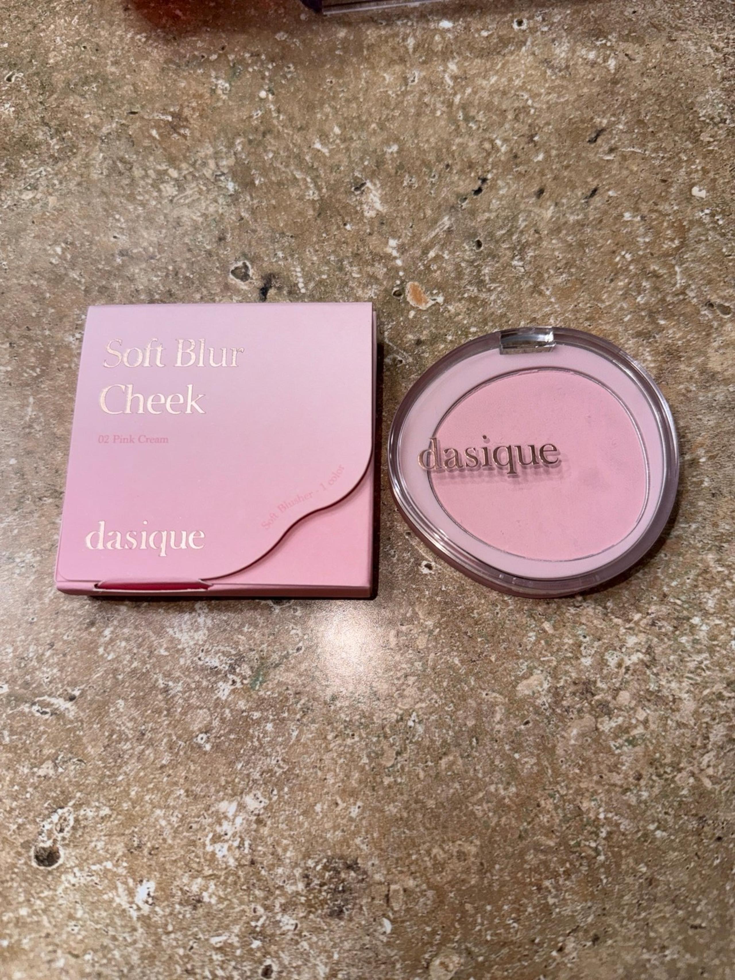 Dasique Soft Blur Blush 02 pink cream