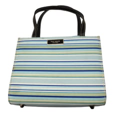 Kate Spade Small Striped Canvas Top Handle Handbag
