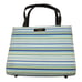 Kate Spade Small Striped Canvas Top Handle Handbag