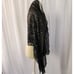 Cejon Vintage Goth Romantic Scarf Black Lace Sequins Mesh Long Shawl Scallop