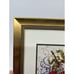 Peggy Abrams Toys In Tow Santa Print Signed 10x12 Whimsical Frame Damage