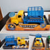 Driven By Battat Micro Series Set of 4 Trucks with Lights Sound and Accessories