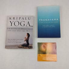 Kripalu Yoga Bundle Books + Guided Relaxation CD