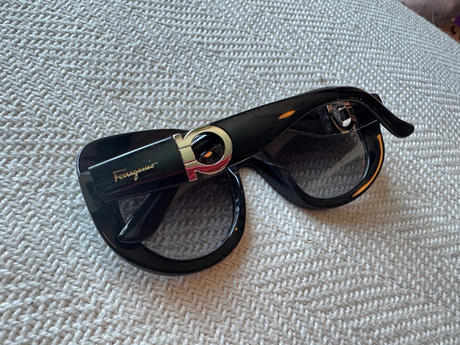 Salvatore Ferragamo Sunglasses with Gancini metal detail