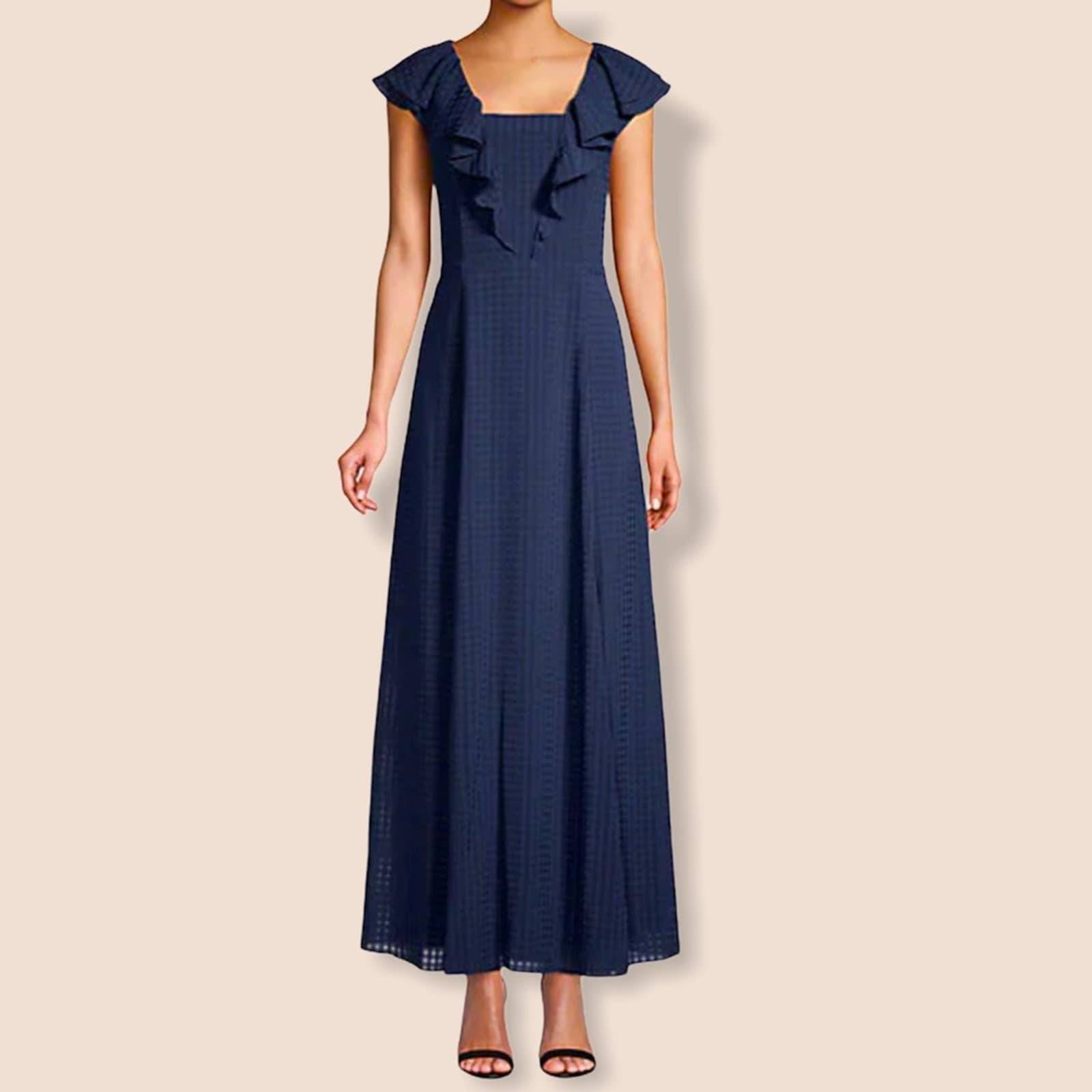 NT Donna Karan Fit&Flare Checkered dress