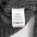 Eddie Bauer Lambs Wool Cable Knit Turtleneck Sweater Gray Women's Petite XS