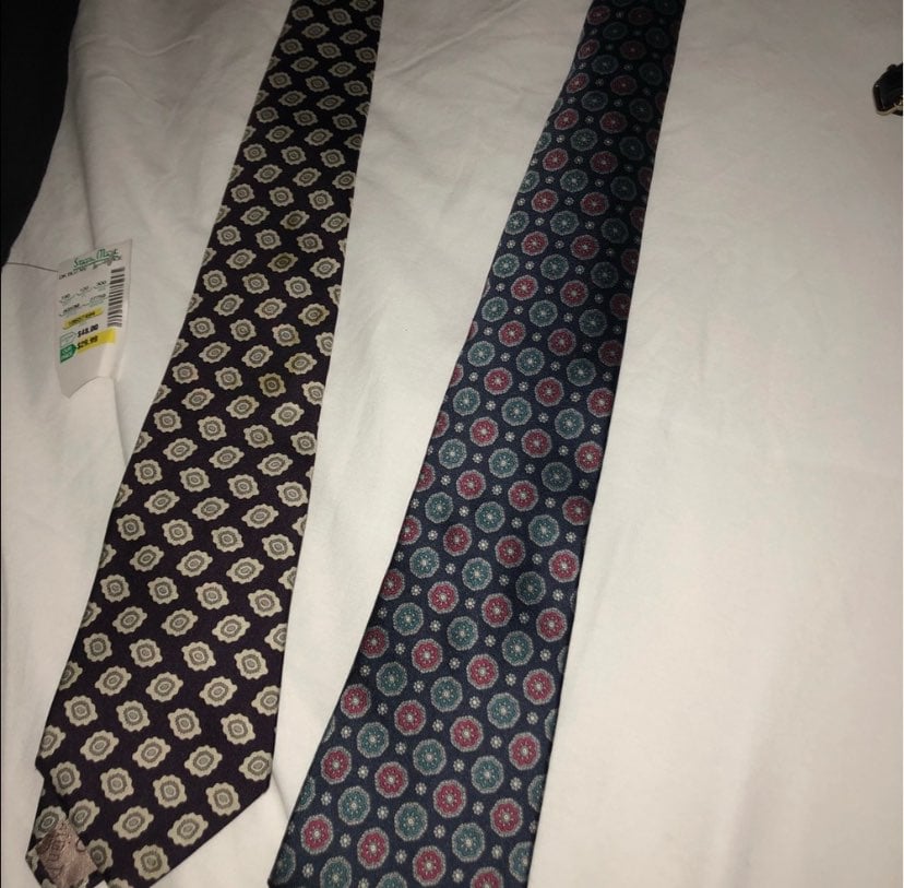 Vintage Made In USA Dior Ties