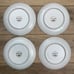 Mann Safari Plates 1976 Animal Theme Childrens Plates Set of 4 Vintage Kitsch
