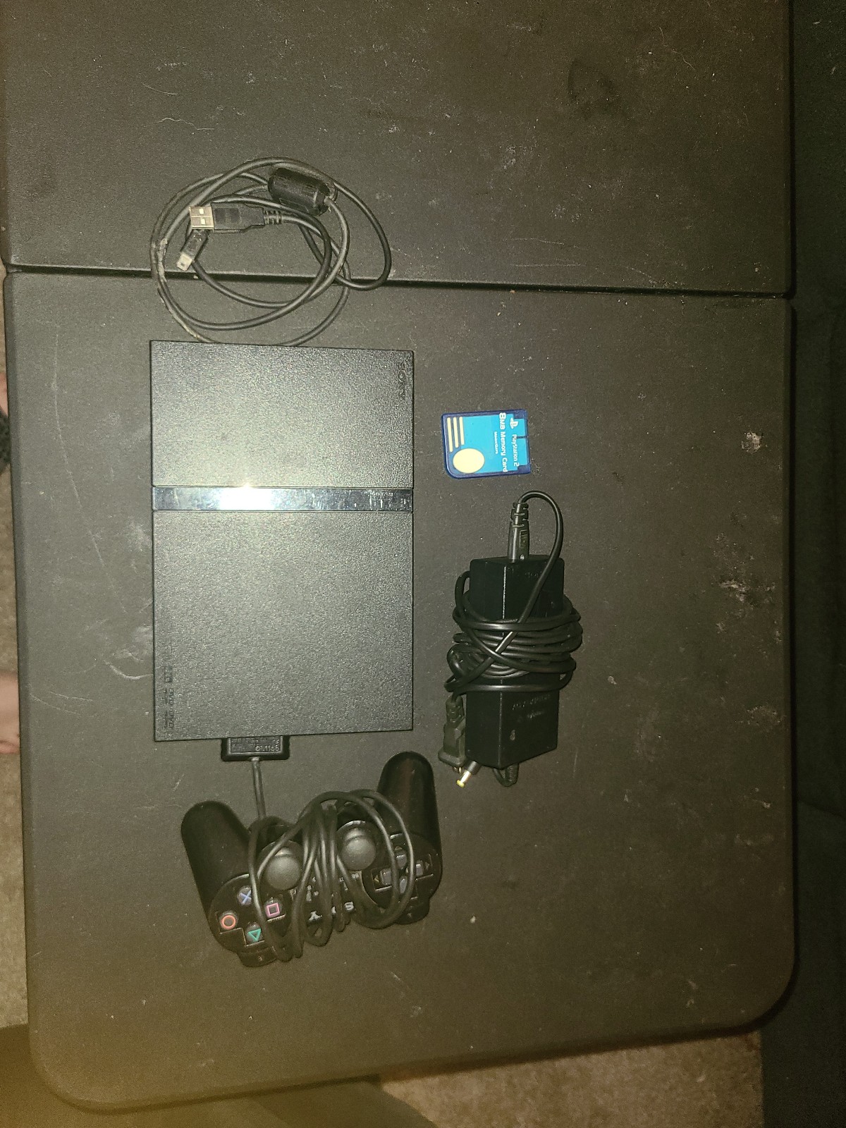 Sony PlayStation 2 Slim Console in Black