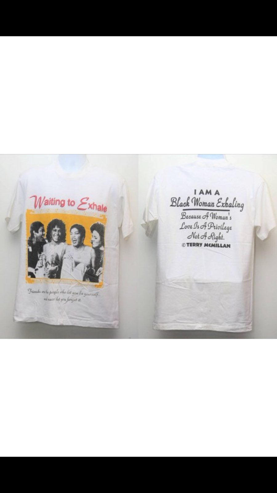1995 “WAITING TO EXHALE” Rap Tee