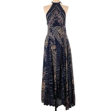 Free People Soiree Garden Jumper Wide Leg Size 2 Jumpsuit