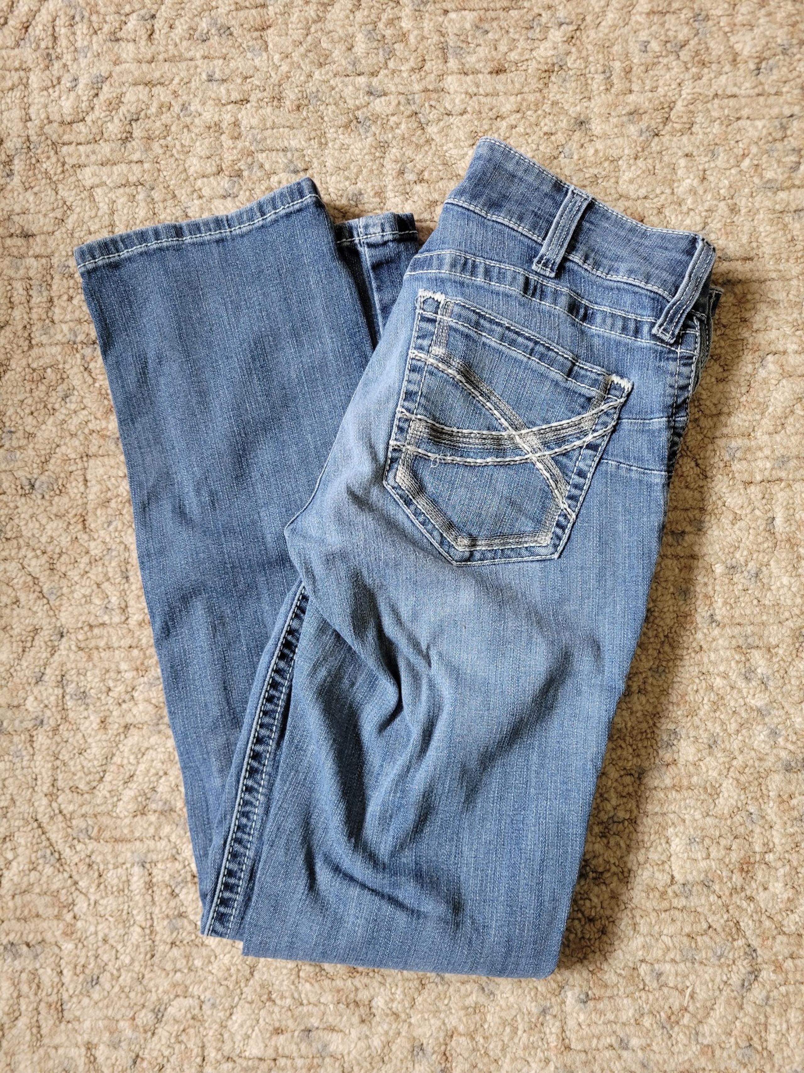Ariat Women's 30R Midrise Straight Leg Jeans