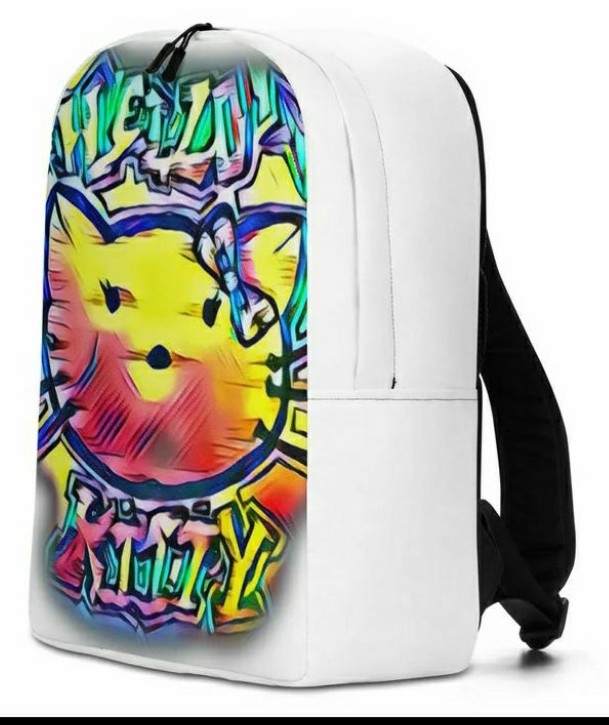 Hello kitty custom back pack