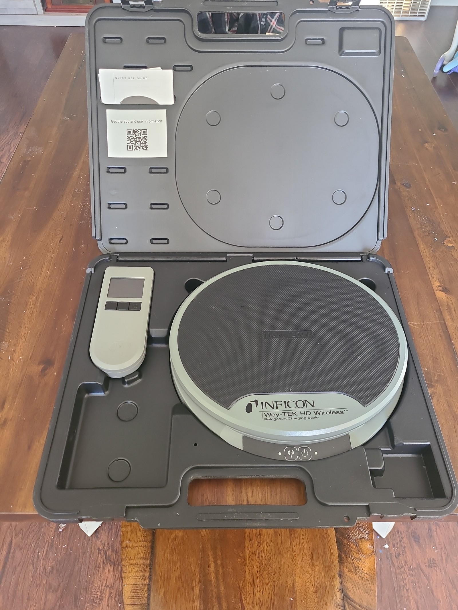 INFICON Wey-TEK HD Wireless Refrigerant Charging Scale 719-203-G1