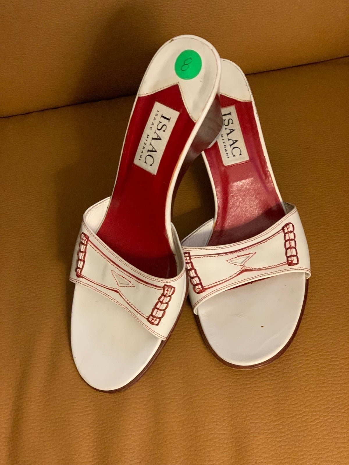 Isaac Mizrahi Wedge Mules