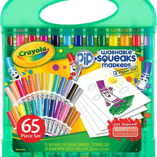 Crayola Pip Squeaks Washable Markers, Marker Set for Kids, Gifts, Ages 4, 5, 6,