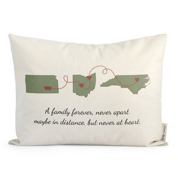 Customized Throw Pillows, Gift For Mother, From Son size 16*20inch
