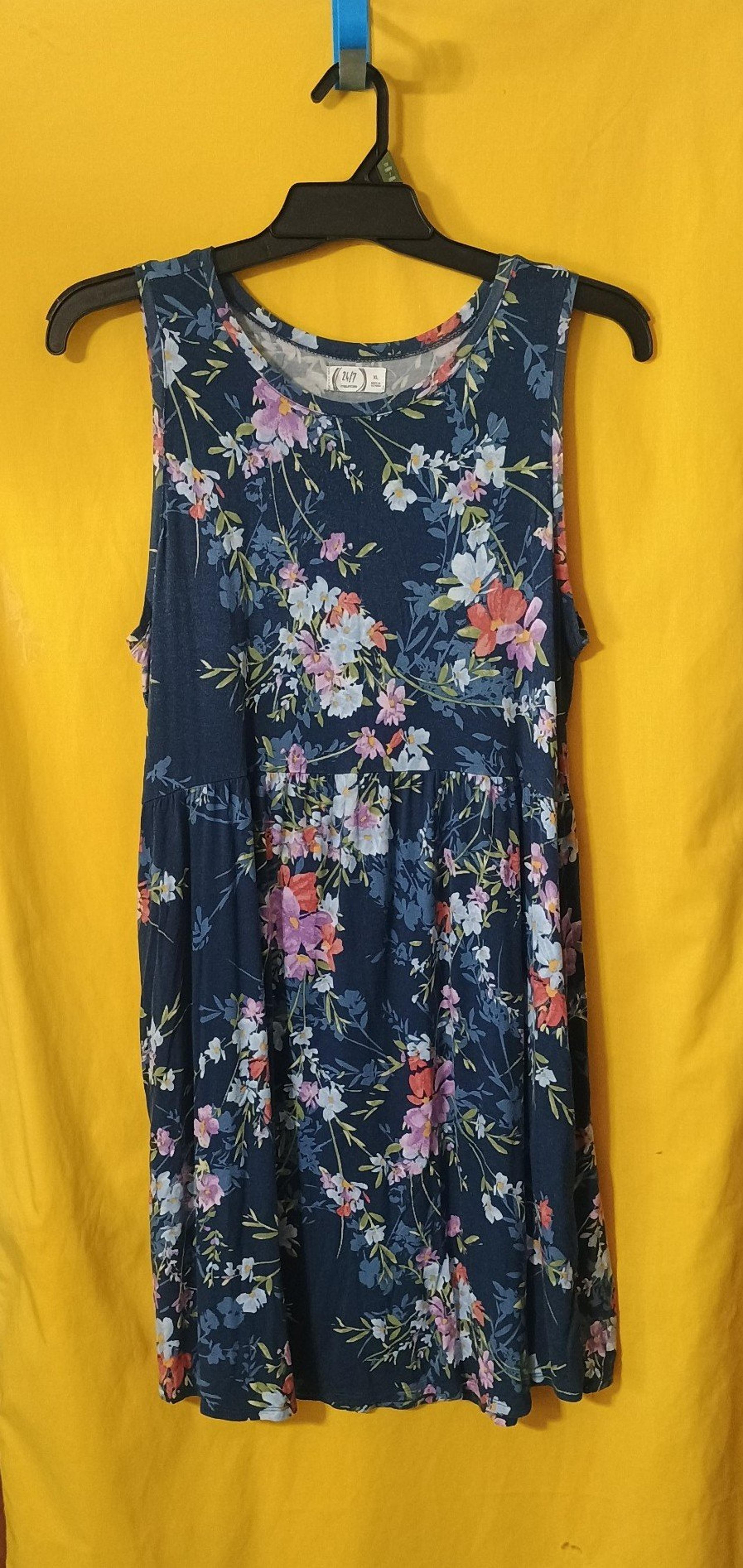 Maurice's 24/7 size XL sleeveless floral dress M-1