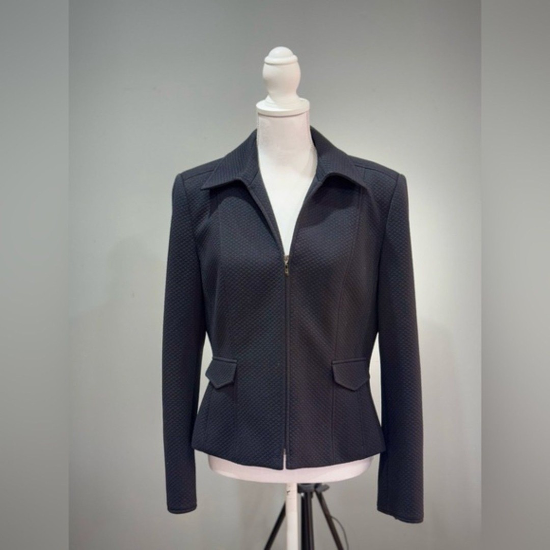 Black Talbots Midweight Jacket Y2K Size 12 Like New