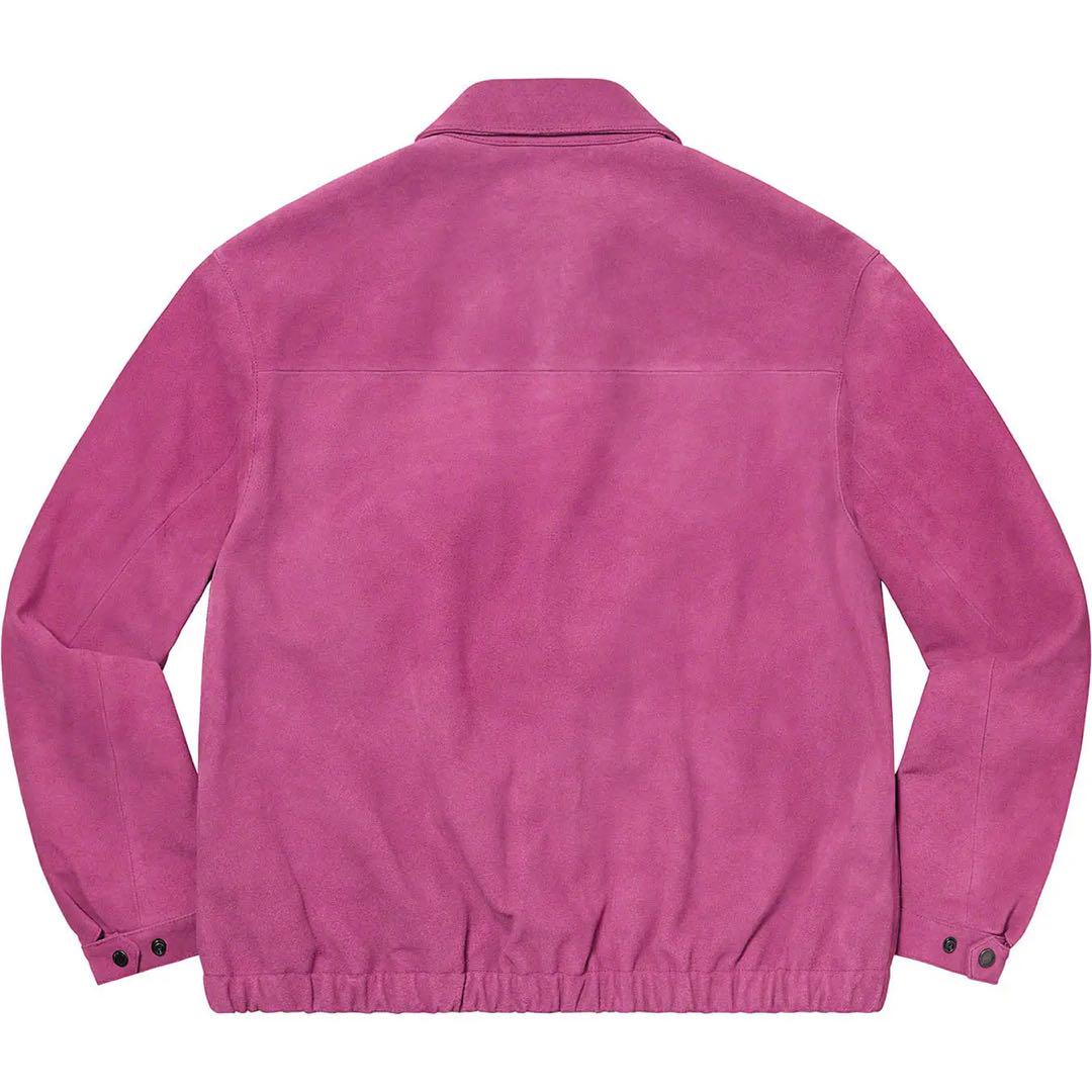 Supreme Suede Harrington Jacket Motorcycle