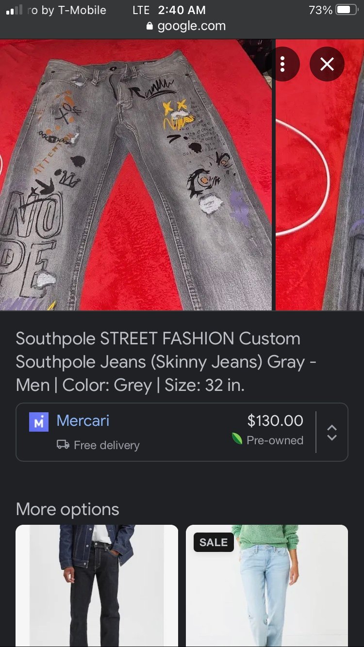 COUSTOM JEANS