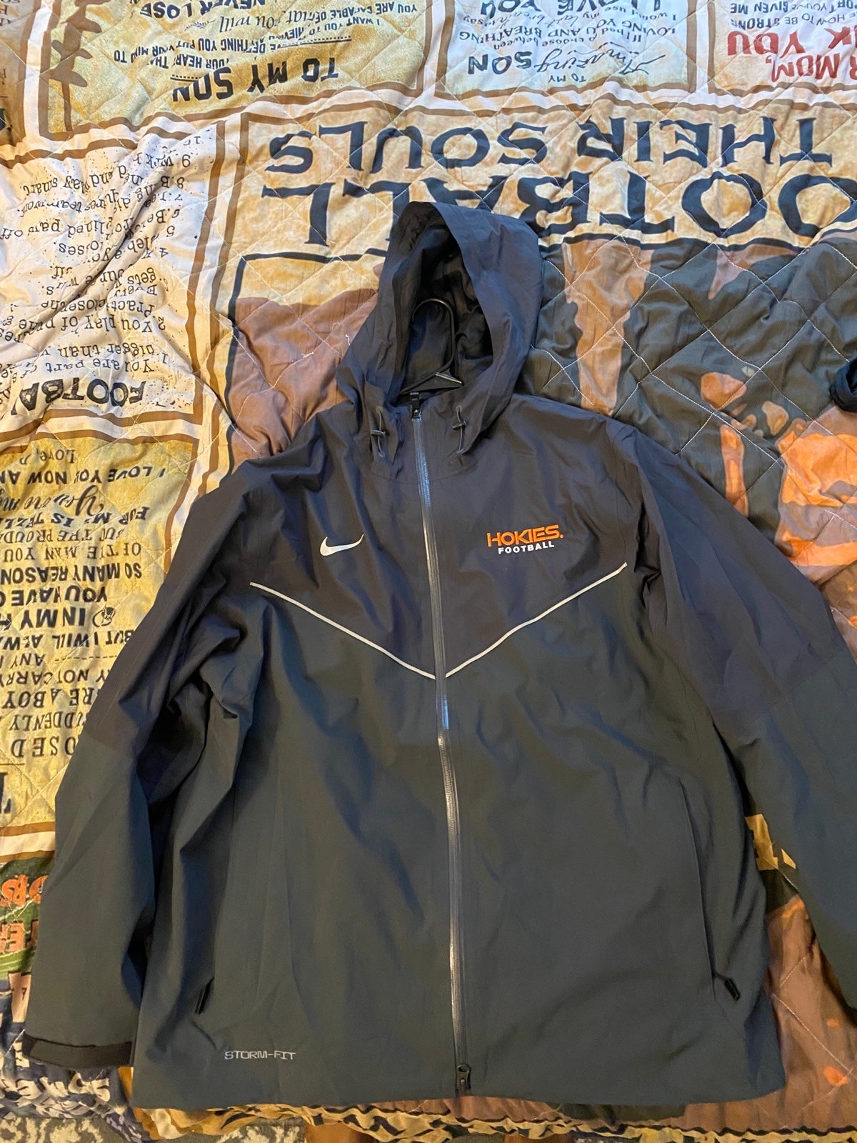 Nike storm fit jacket Virginia tech football wear