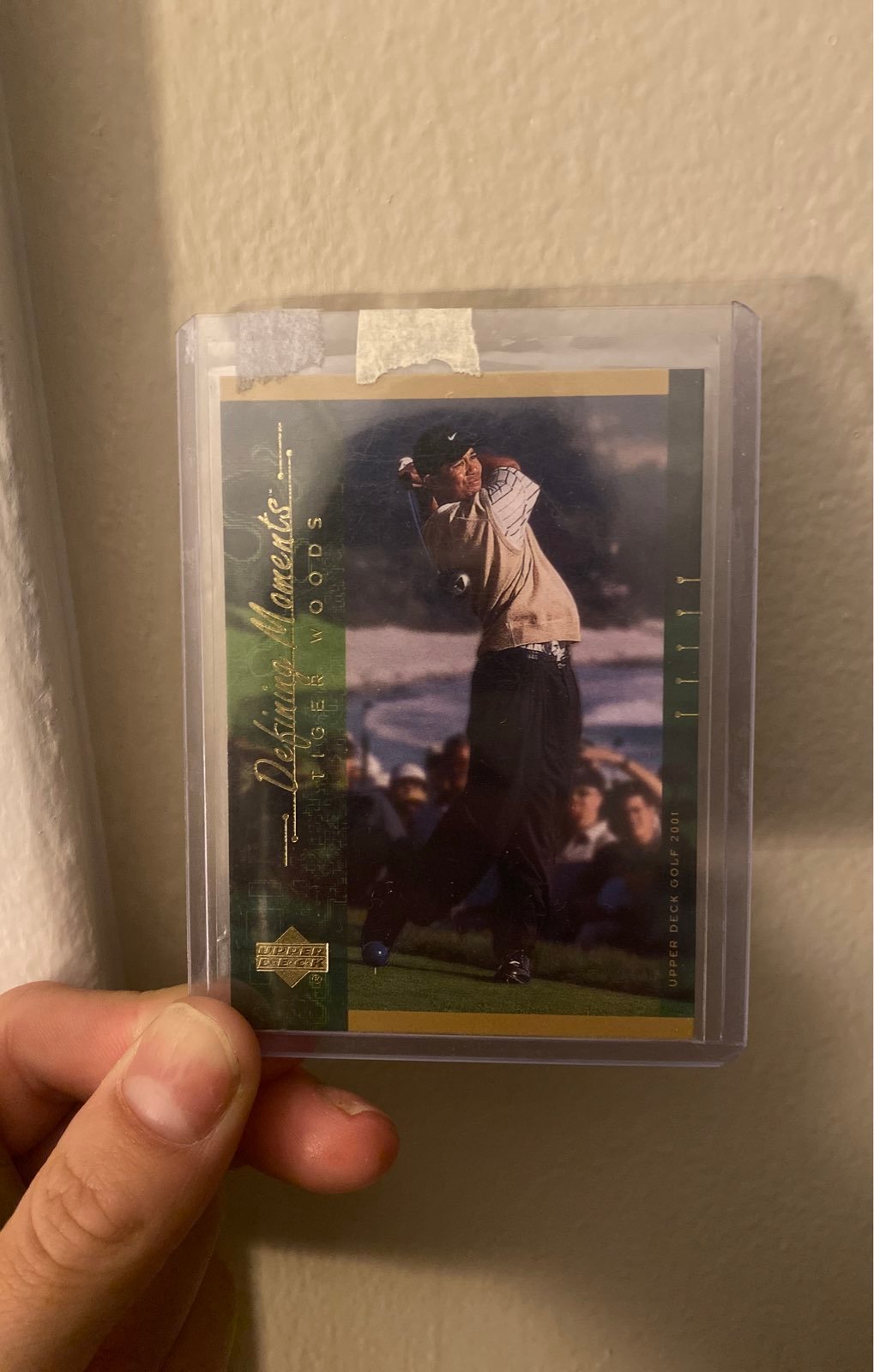 Tiger woods defining moments rookie 2001