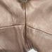 Michael Hoban North Beach High Waisted Leather Pants | Brown | Sz 3/4