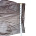 Michael Hoban North Beach High Waisted Leather Pants | Brown | Sz 3/4