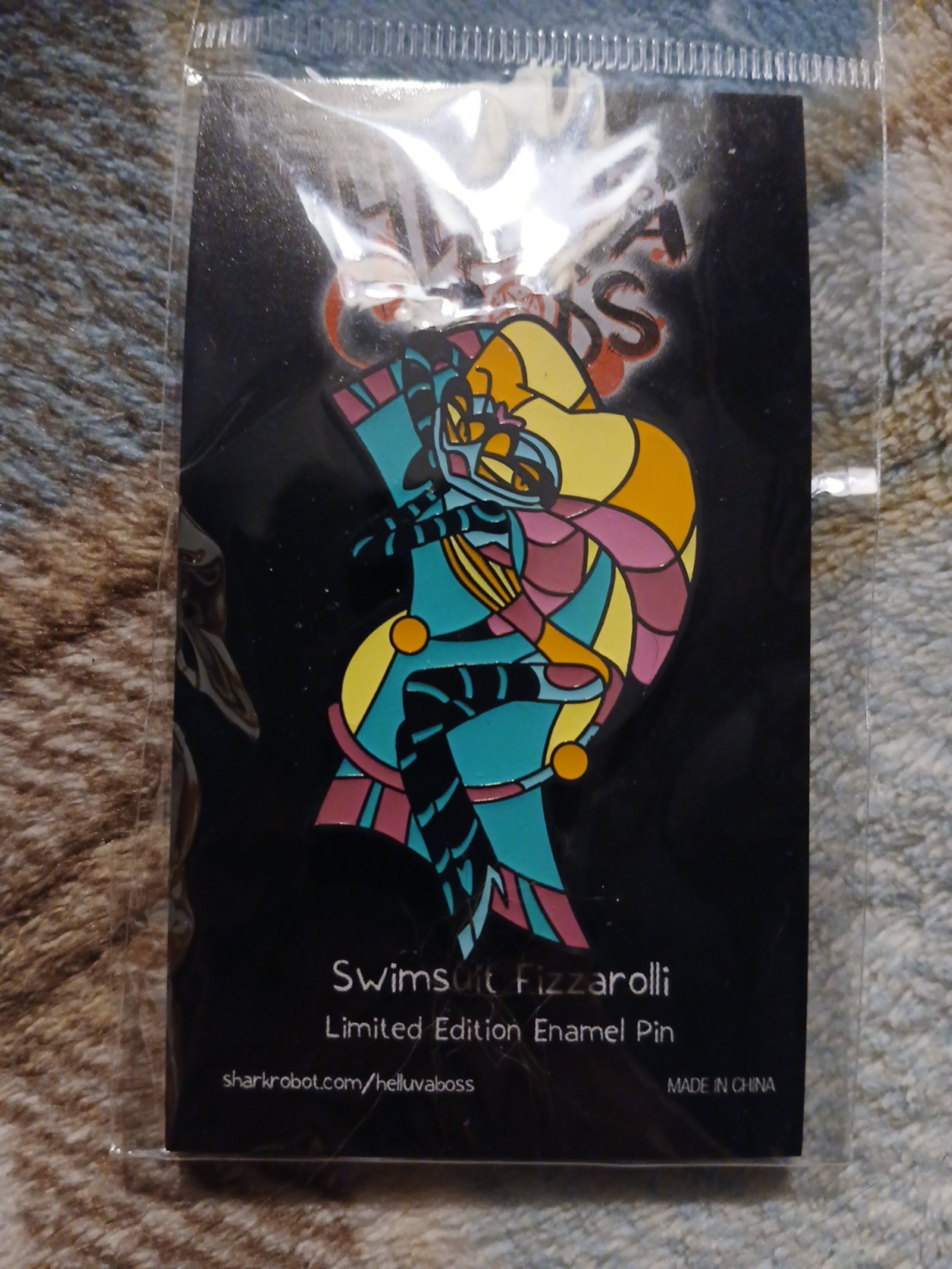 Swimsuit Fizzarolli Official Limited Edition Helluva Boss Enamel Pin