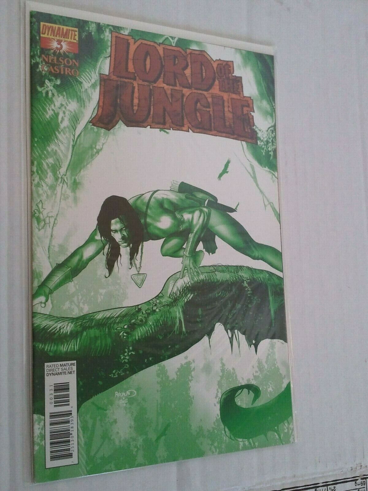 Lord of the Jungle 3 NM (15-copy Renaud Jungle Green incentive cover) Tarzan