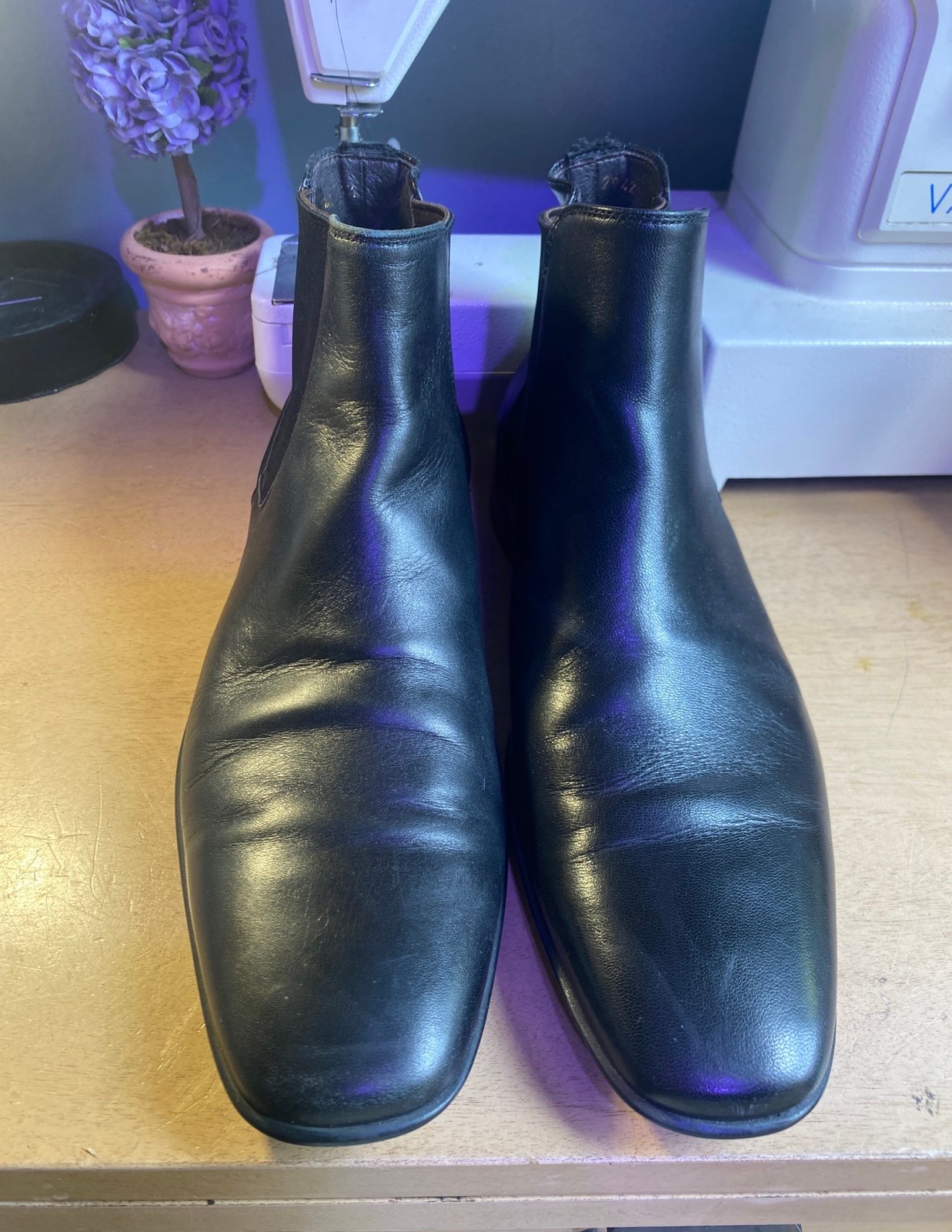 To Boot New York Adam Derrick Size 9 1/2 Chelsea Boots Made In Italy Model 2942