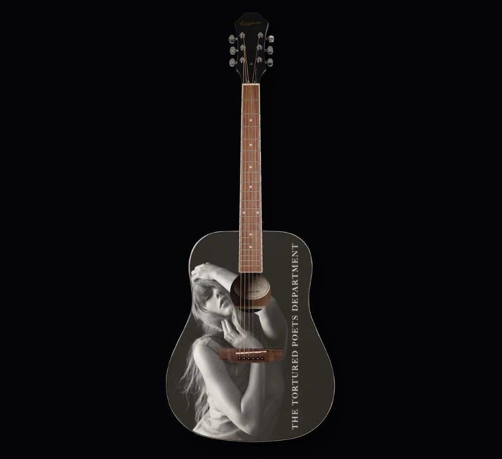 Taylor Swift the tortured poets department guitar ttpd