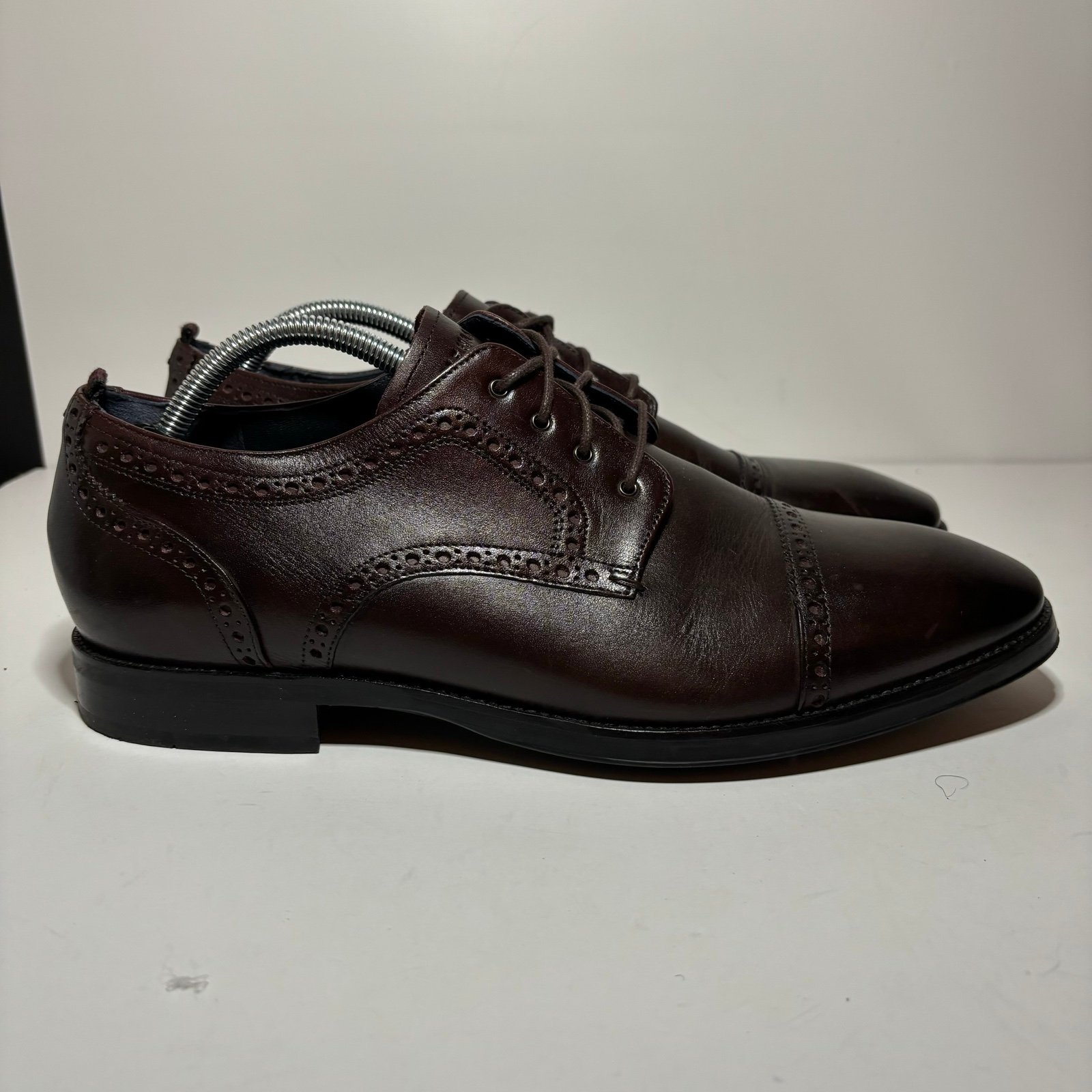 Cole Haan Jefferson Grand 2.0 Men’s size 10.5M Oxford dress shoes brown cap toe
