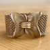 1955 Signed Crown Trifari Bracelet Gold Tone