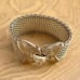 1955 Signed Crown Trifari Bracelet Gold Tone