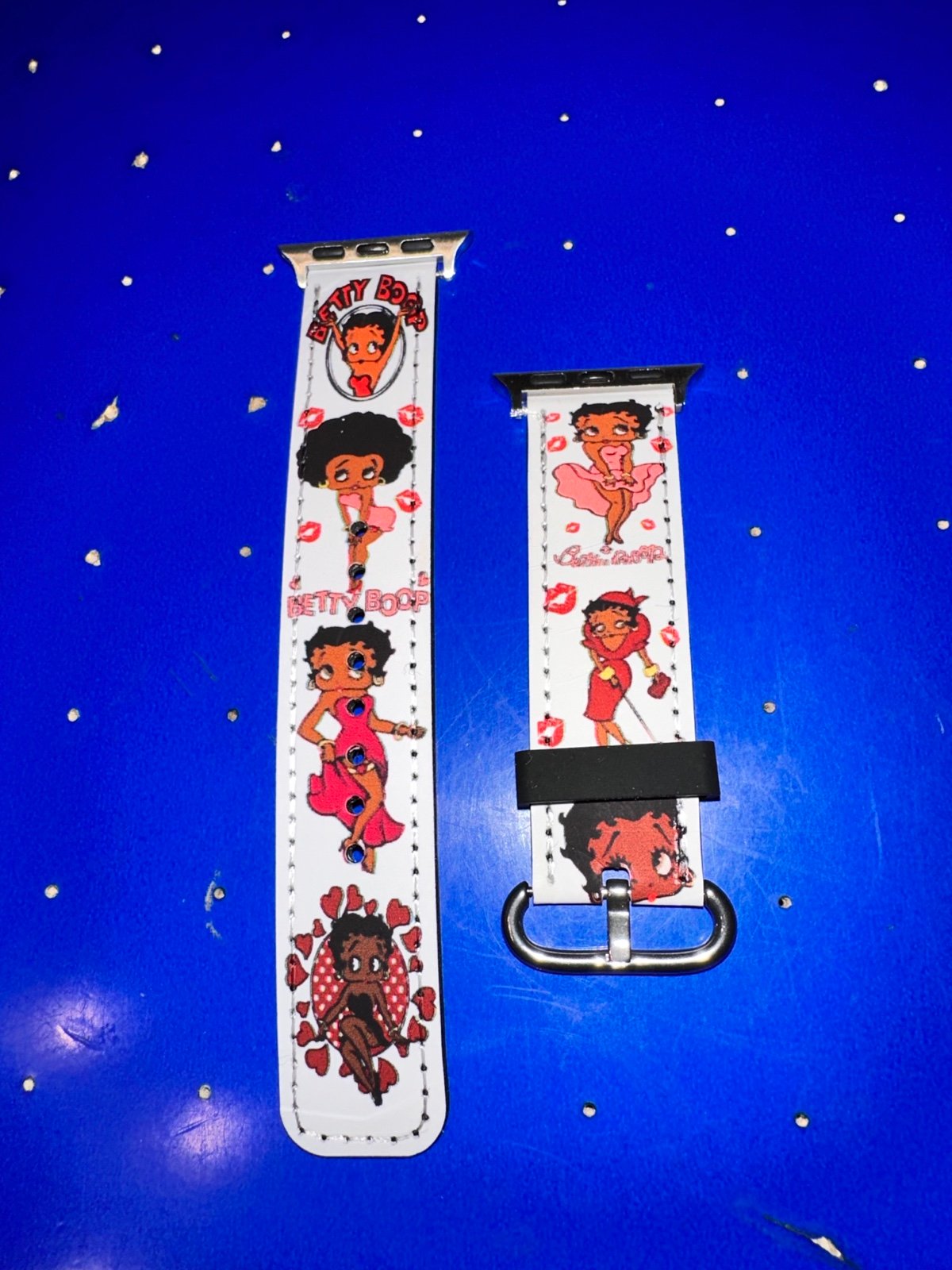 African American Betty Boop watch and keychain