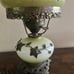 1970’s Ivy Hurricane Lamp