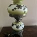 1970’s Ivy Hurricane Lamp