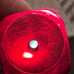 Dark cherry jumbo holed blocks for dice or prayer beads 031624bA@